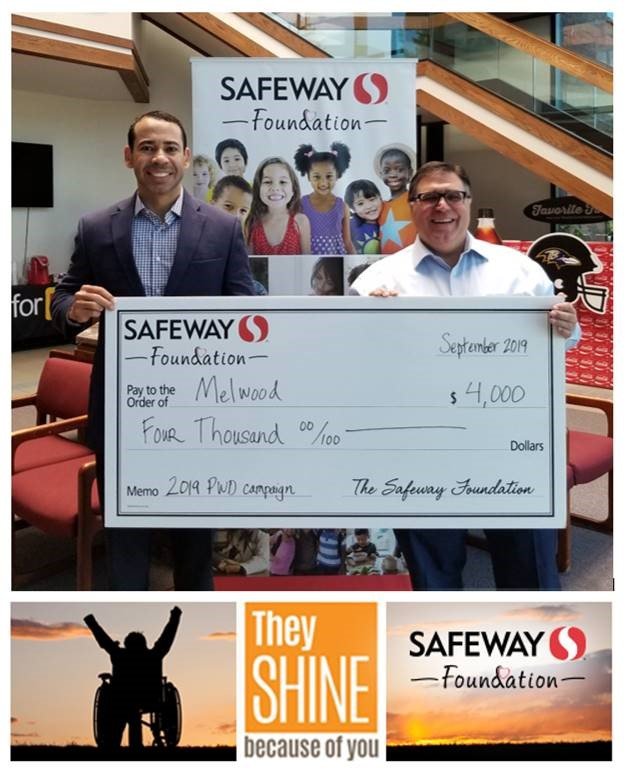 MelwoodHTC's tweet image. Melwood would like to thank the Safeway Foundation for their grant for our Skill-based Training initiatives. Their generous support will be instrumental in implementing and expanding this work. Our COO Myron Thomas represented Melwood at yesterday's event. #SafewayFoundation