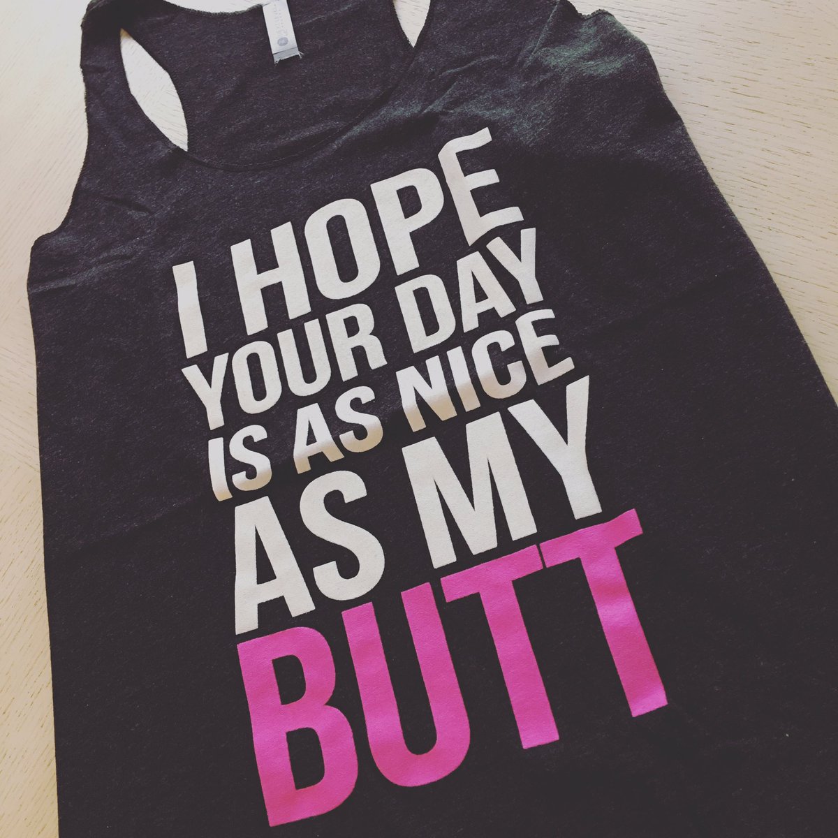 Just got my new running tank top in! What do you think? Too much? LoL! #running #notyouraveragerunner #5kchallenge #comfortisking #justrun #doingitforme #sirmixalotapproved