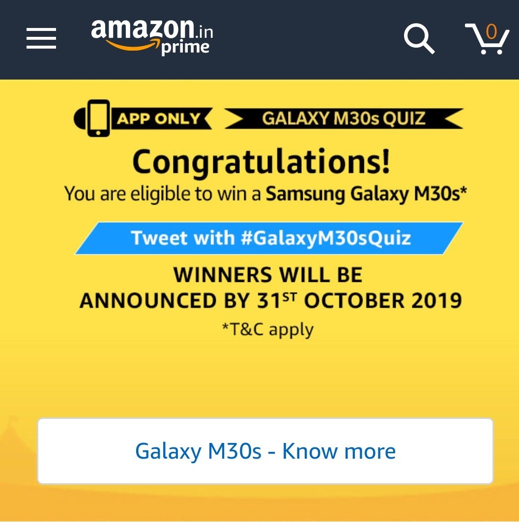 prritpatil's tweet photo. #GalaxyM30sQuiz https://t.co/eZjmwORcy5