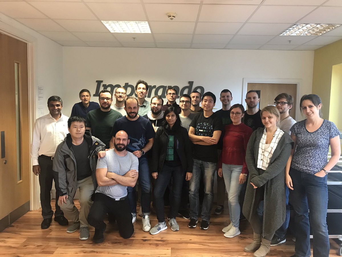 javapsyche's tweet photo. Teaching is fun when the crowd is as amazing people as from @Nexmo

Amazing people from @Nexmo took the @Couchbase #DataModeling and #N1QL course at Imparando UK Ltd in #London

#Couchbase 
#N1QL
#NoEQUAL 
#WorldsFastestAndFinestNoSQLDatabase https://t.co/QmdEUeHe2D