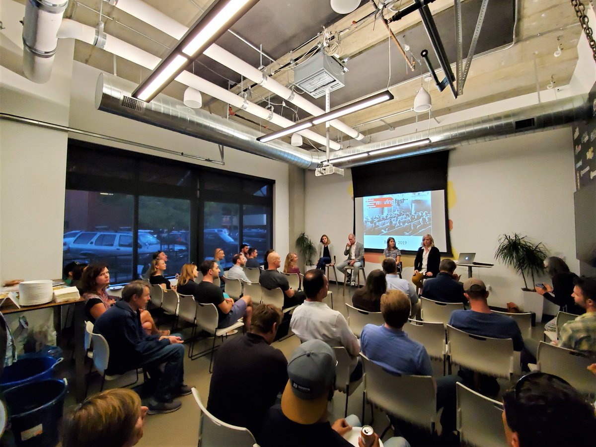 globigco's tweet photo. Thank you to our fantastic panel members @dianam, @burcaw, and @data_bates and our host @galvanize for helping make our #MovingFastTechMeetup a success! We hope you'll join us next time: https://t.co/hJcIq2L6F8 https://t.co/RCtAdwENow