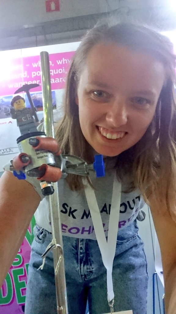 BDaviesGeo's tweet photo. They've been blown off a #volcano, fallen in #lava lakes &amp; helped kids use a microscope. But now it's time for our #LEGO #volcanologists to have a rest 
Thanks #ScienceIsWonderful for a great 2 days!! 
#scicomm #WomenInSTEM #MeAndEu https://t.co/fuSzOgBPBv