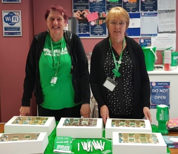 KKaygordon's tweet photo. Biggest coffee morning #macmillan #feelgoodfactory  #margate sold all cakes raised £101.62 https://t.co/3q0Bh5V8Oy
