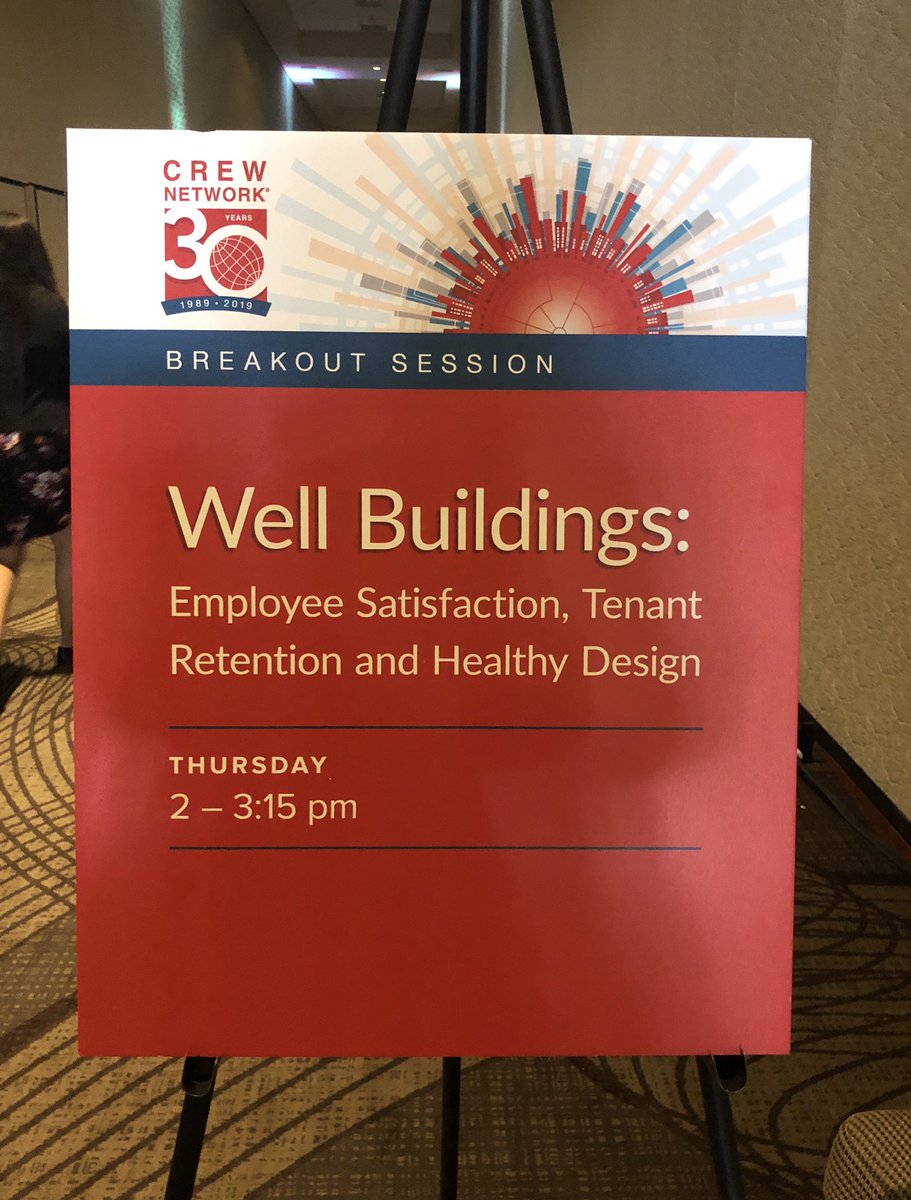 JenMazVin's tweet photo. Ready to #learn about #WellBuildings with @CREW_NJ Director of Membership #EricaGodun #crewconvention https://t.co/PDLhDKfagf