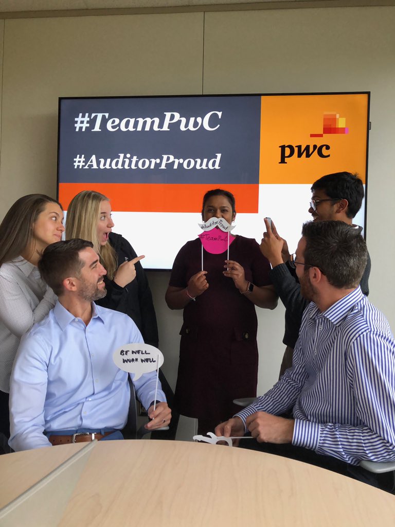 moree_keith's tweet photo. Having some fun and celebrating #TeamPwC and being #AuditorProud! https://t.co/NOchHZapuF