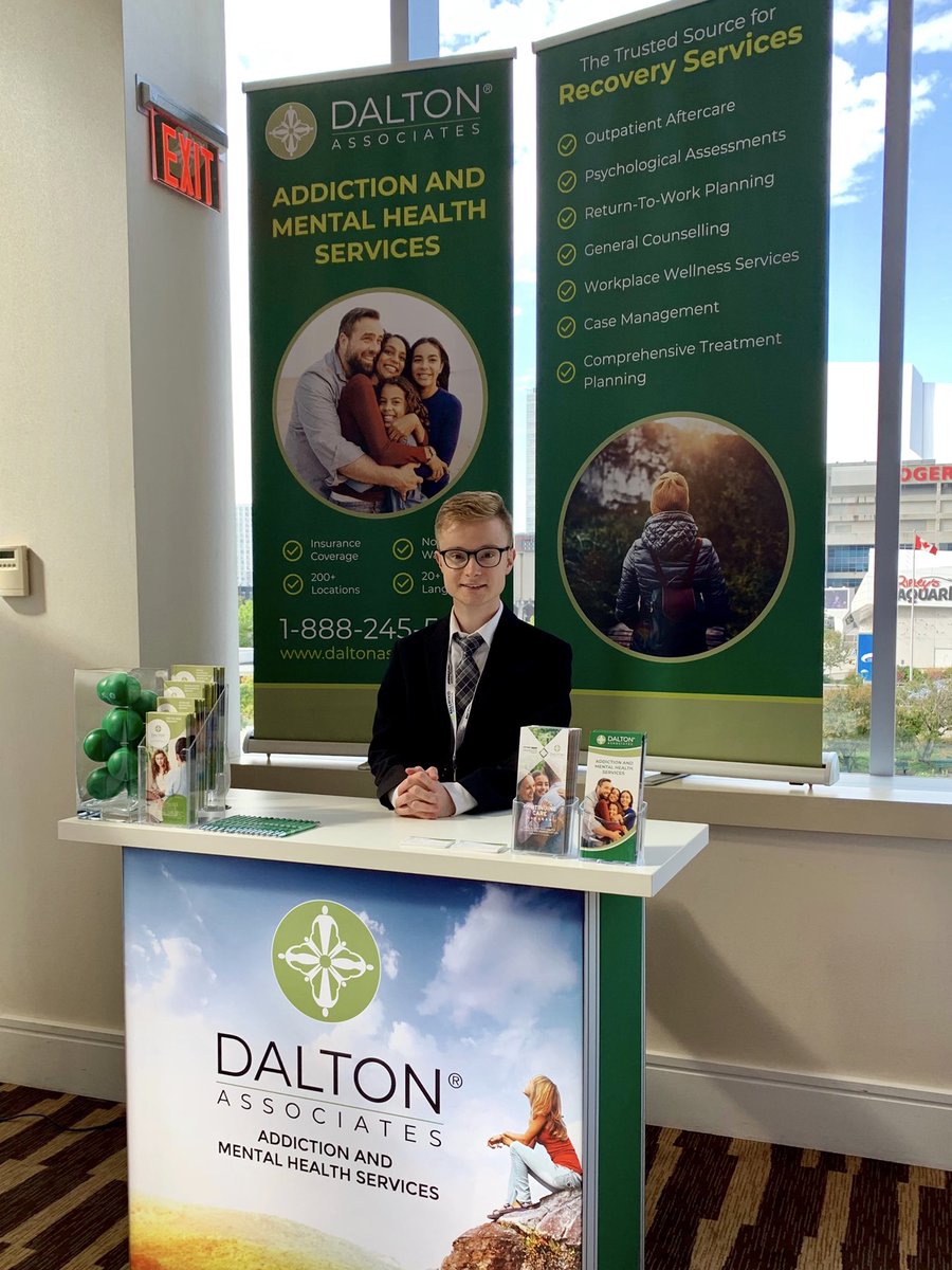 DaltonAssociate's tweet image. Dalton Associates is exhibiting at the 2019 #RecoveryCapitalConference in Toronto, Sept 26-27. We have more than 20 years of experience helping individuals, communities and organizations with addiction and mental health challenges. #RecoveryCapitalTO #RCCTO2019 #RecoveryMonth