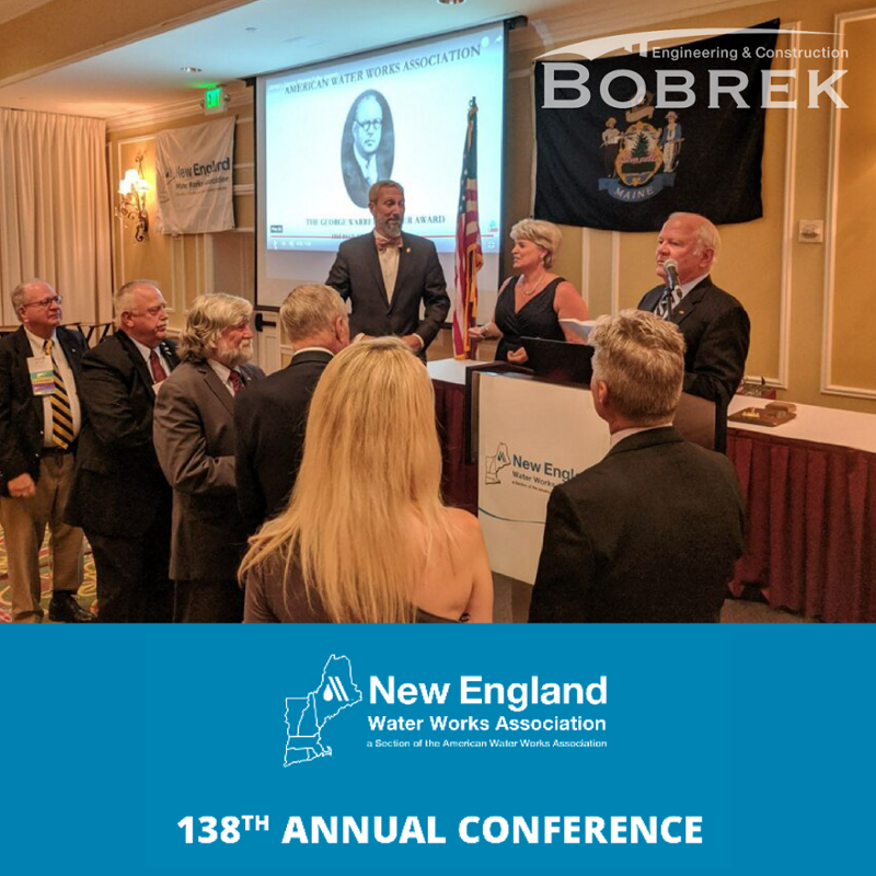 GoBobrekEC's tweet photo. We had a great time at the New England Water Works Association's 138th Annual Conference this week! Thanks for hosting such a great event! #NEWWA #GoBobrek #NEWWAAnnual #CivilEngineering #Sustainability #MunicipalPlanning #ProfessionalEngineering #NewEngland https://t.co/LIM4aghENn