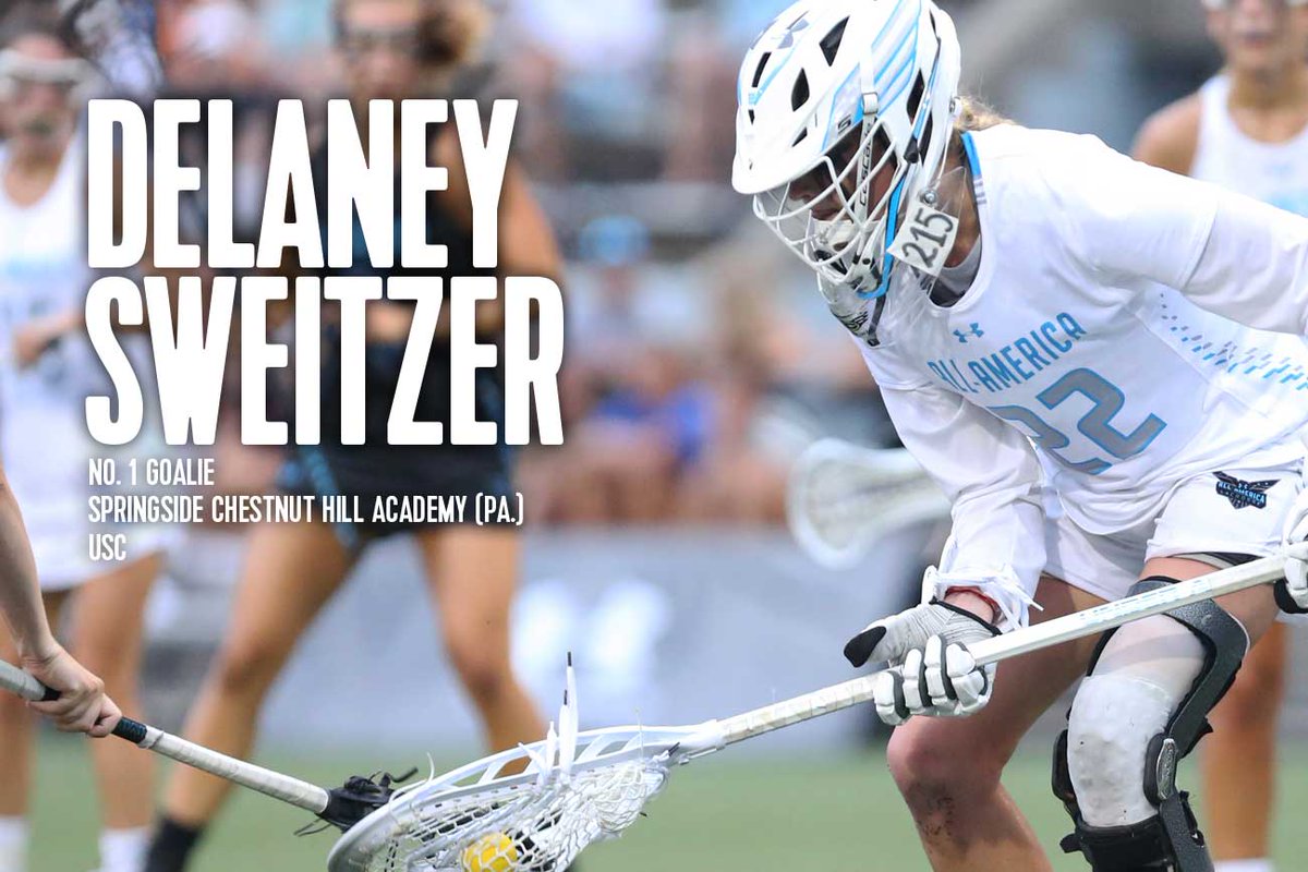 ILWomen's tweet photo. .@USCTrojansLax freshman Delaney Sweitzer headlines this year's ILWomen Incoming Goalie Rankings from the @Inside_Lacrosse Recruiting Issue.

Story (via @MattyNoonz11) &amp; full list here: https://t.co/Ecxs2CaqRh https://t.co/ic7N4jH8Oq