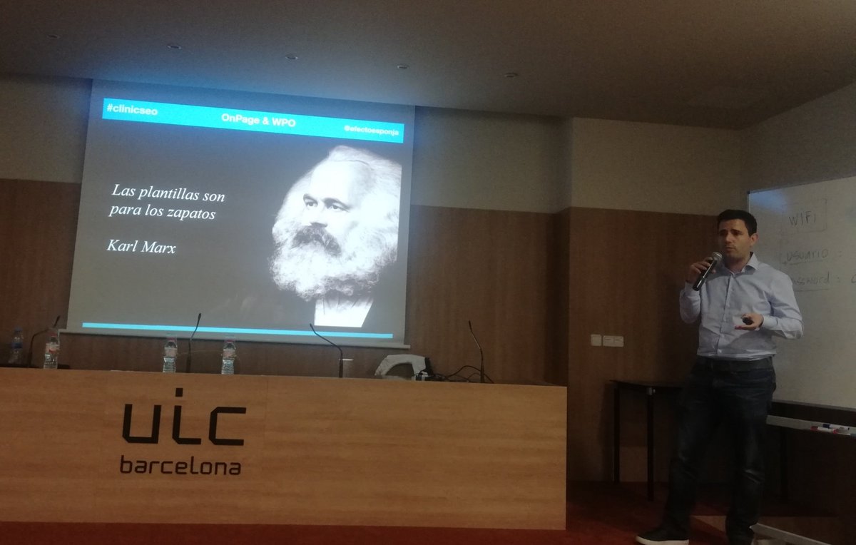 Ya estamos en el <a href="/clinic_seo/">Clinic</a>, analizando la web de <a href="/_filco/">FILOSOFÍA&CO</a> y llevando nuestra cruzada contra las plantillas allá dónde vamos.

Y aprovechando para 'trolear' un poquito también, claro ;) #clinicSEO #SEO #WPO