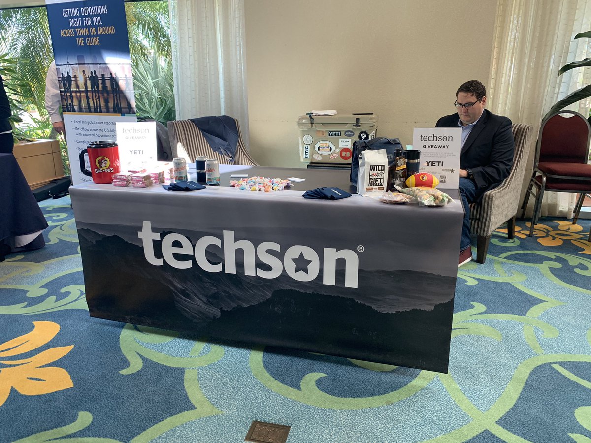 techsonIP's tweet photo. Come see us #HIPLA Fall Institute exhibitor area.  #Galveston #moodygardens https://t.co/H0argJ4BBq