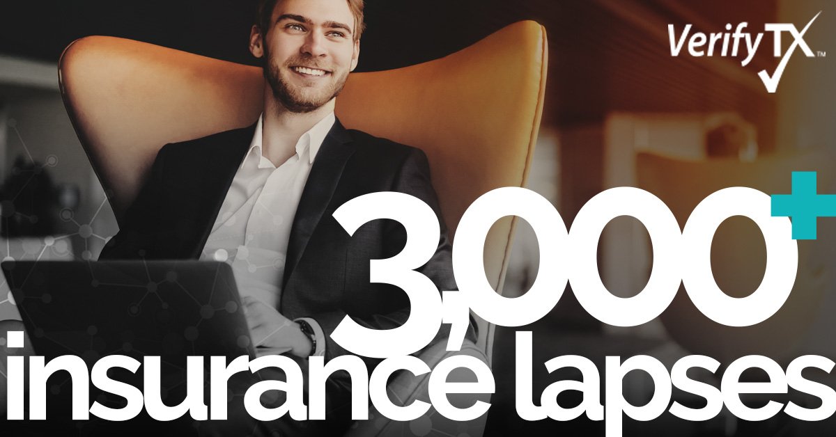 vtxsupport's tweet photo. The benefits of auto re-verify - https://t.co/uNKshJLtkd

Last year, we caught 3000+ lapsed policies on our customer's billable censuses.
#verifytx #rehab #recovery https://t.co/7abzYzS9PP
