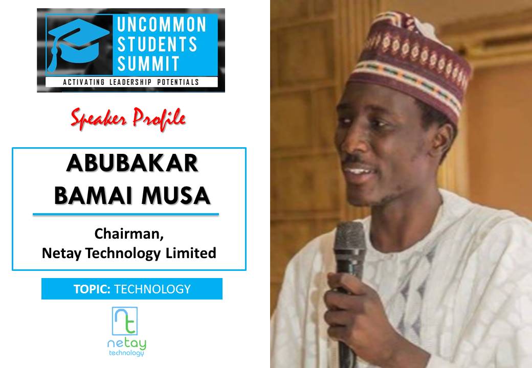 NetayTechnology's tweet image. Chairman Netay Technology will be speaking @  uncommon students summit in Keffi LGA Nasarawa  State.Topic Community Development Through ICT. @yinigeria @MusaBamai @KashimSM @k_inuwa