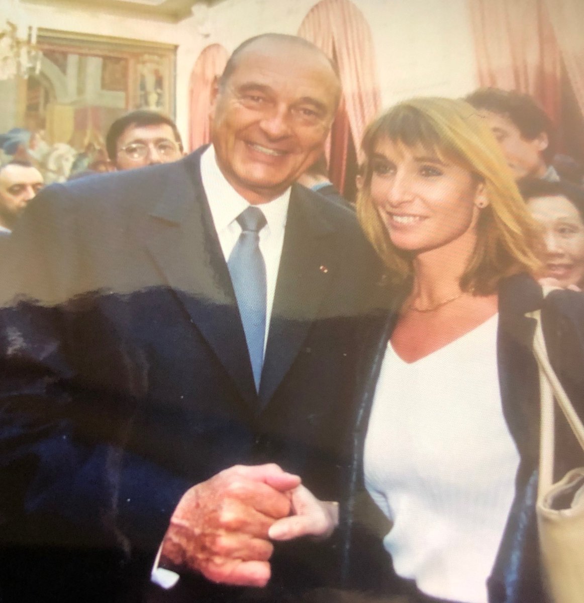 calmetcorinne's tweet photo. 14 juillet 2000 a l’Elysee. Au revoir Monsieur Le Président #jacqueschirac https://t.co/KCx8FHQr8W
