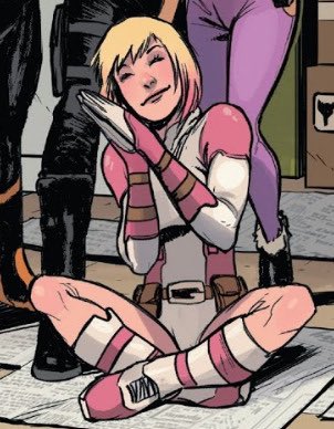 hrtz2sylus's tweet photo. gwenpool has never done a single bad thing in her entire life, that’s my ride or die MY baby if you touch her you will be assassinated on sight ON SIGHT https://t.co/5Ir5nVSB0X