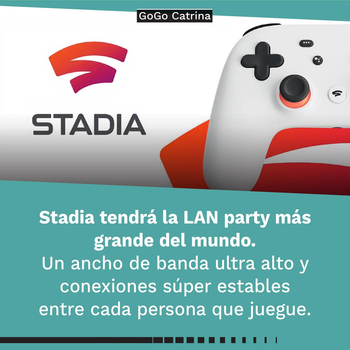 GoGoCatrina's tweet photo. El director de Juegos en #GoogleStadia, #JackBuser, asegura que la experiencia multijugador de esta nueva plataforma de #gaming superará a la de las consolas. 😱 https://t.co/JryZecBekA