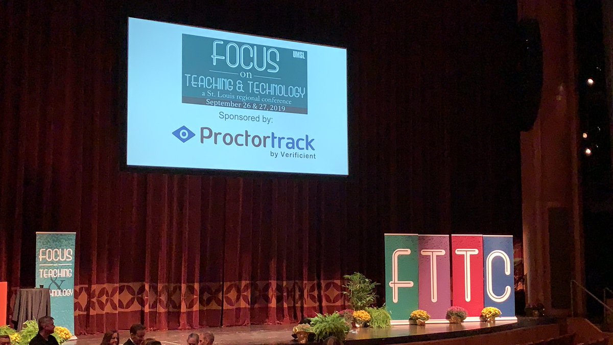 FTTC 2019 at UMSL! Can’t wait to learn so much about teaching and technology!