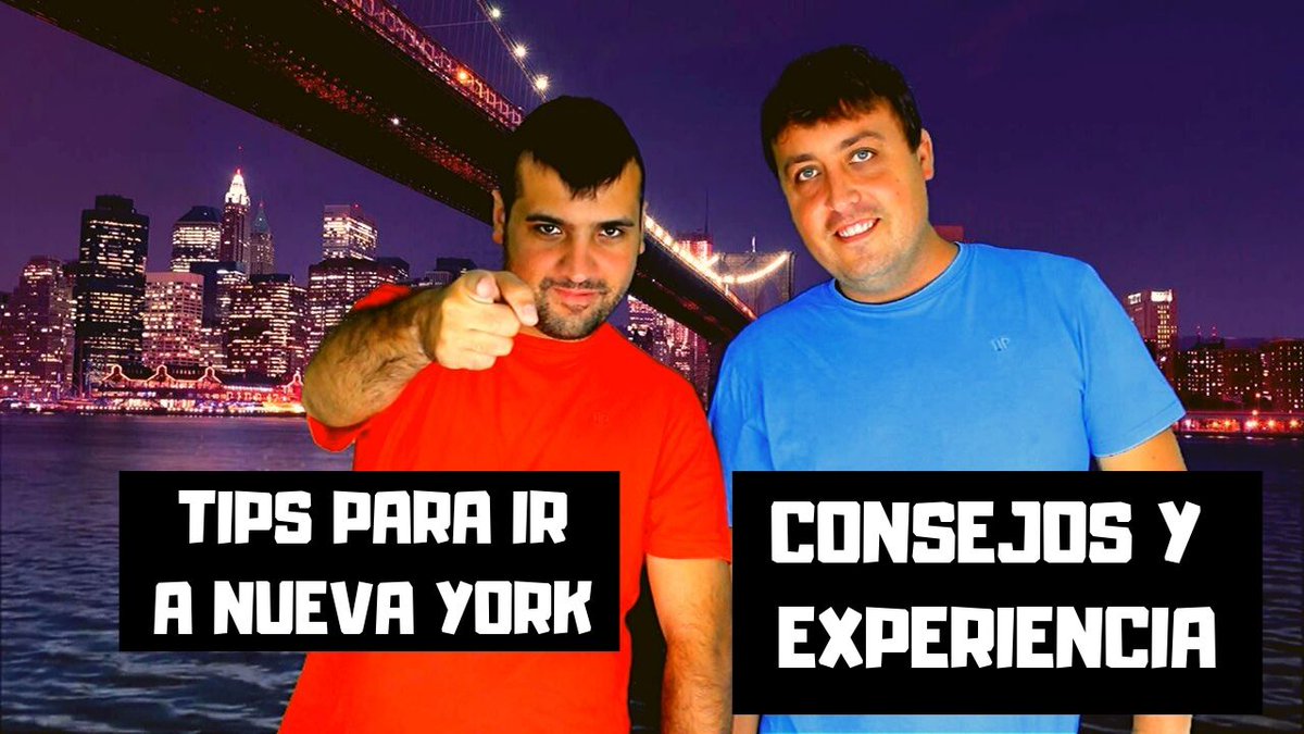 EscapadasBlogs's tweet photo. CONSEJOS PARA TU VIAJE A NUEVA YORK
VIDEO
👇👇👇👇👇👇👇👇👇👇👇
https://t.co/LEox8chR2S
https://t.co/LEox8chR2S
#SomosLaAudiencia26S #GHVIP26S #escapadas #EscapadasBlogger #Youtuber #YouTube #planning #AbbeyRoad50 #EuropeanDayofLanguages #FridaysForFuture #Grammysinregueton https://t.co/QAJQW7V1f9