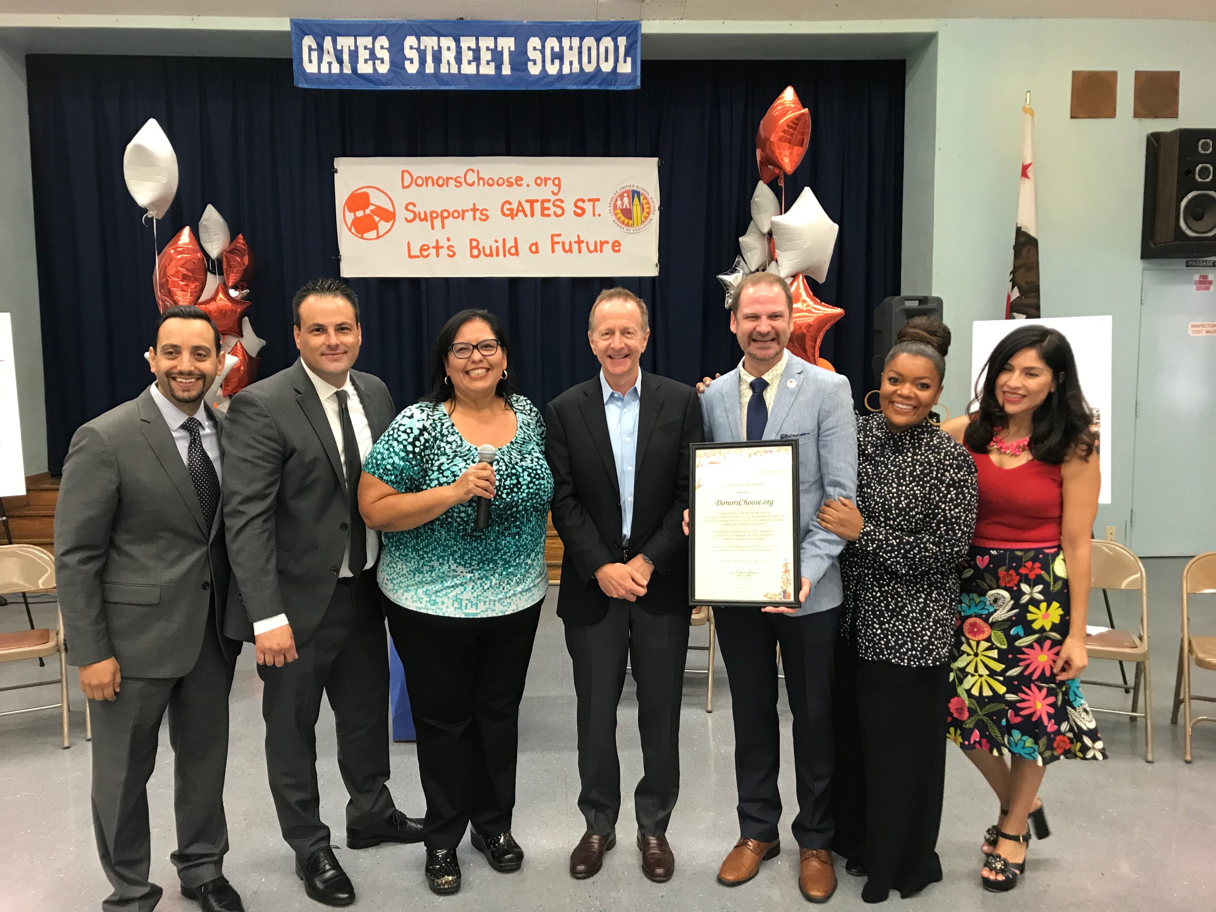 Los Angeles Unified on Twitter "Today at Gates Street Elementary