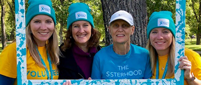 OvarianCanada's tweet image. In the #September edition of Seeds of Hope, the teal spotlight is on Tamara Peabody, volunteer and recipient of the 2019 Peggy Truscott Award of Hope.  Read about Tamara’s many contributions that carry forward the legacy of support and community: ovariancanada.org/stories-and-me…
