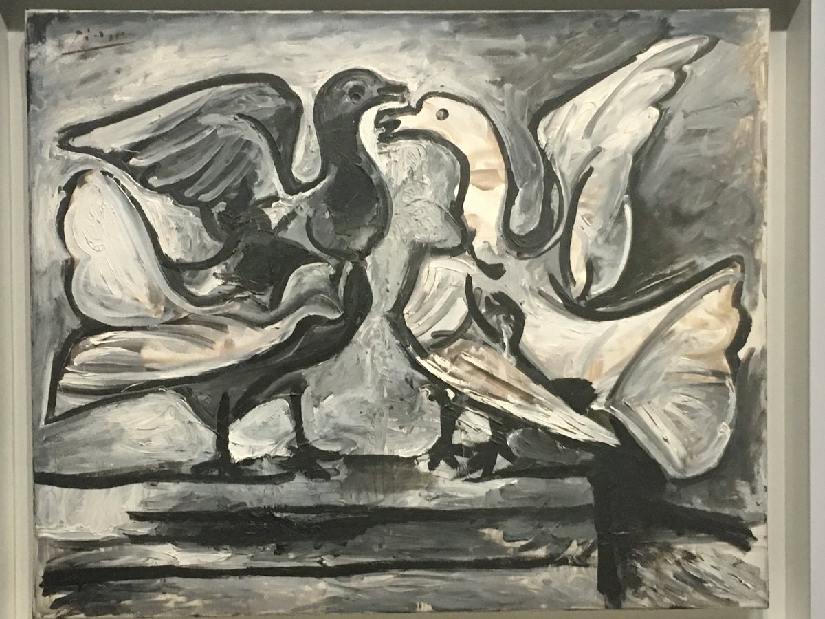 CarolineChaumet's tweet photo. Picasso. Derniers jours Collection Guggenheim. Hotel de Caumont. Aix-en-Provence https://t.co/v0EOixqGsN