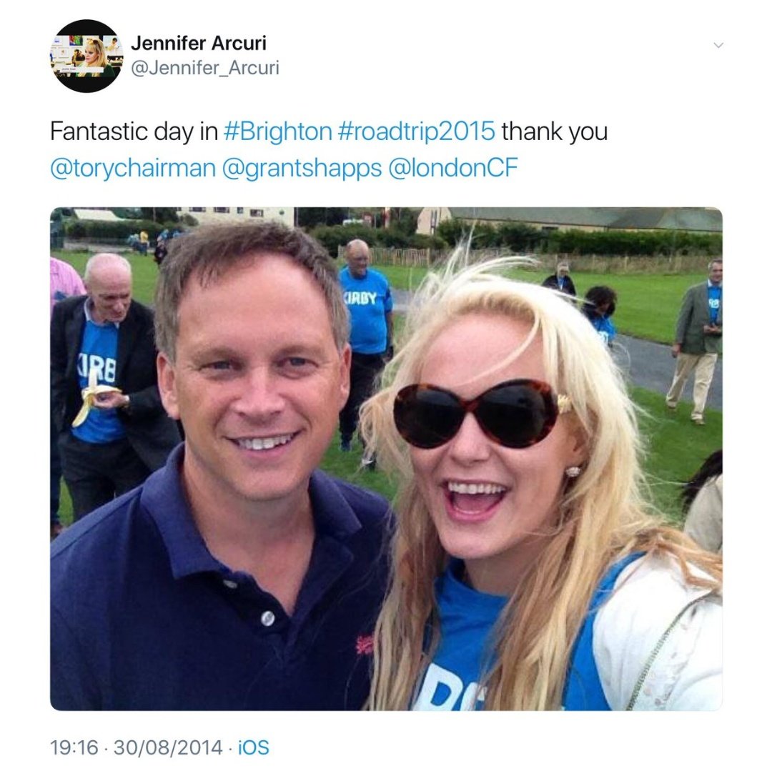 What every self-respecting pole-dancer needs is a selfie with Grant Shapps to show to friends. You know, the Grant Shapps whose Welwyn/Hatfield Tories supported Alan Franey, Savile's buddy.
