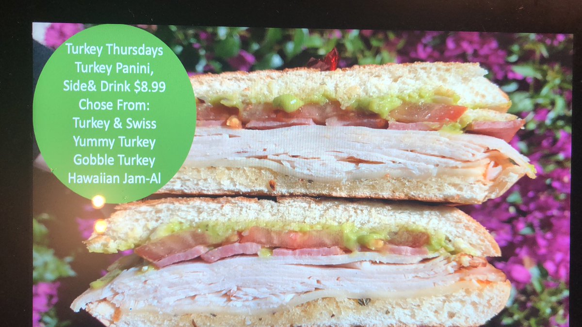 Turkey Panini special every Thursday! $8.99 
#drphillips #Turkey #cheapeats #thursdays