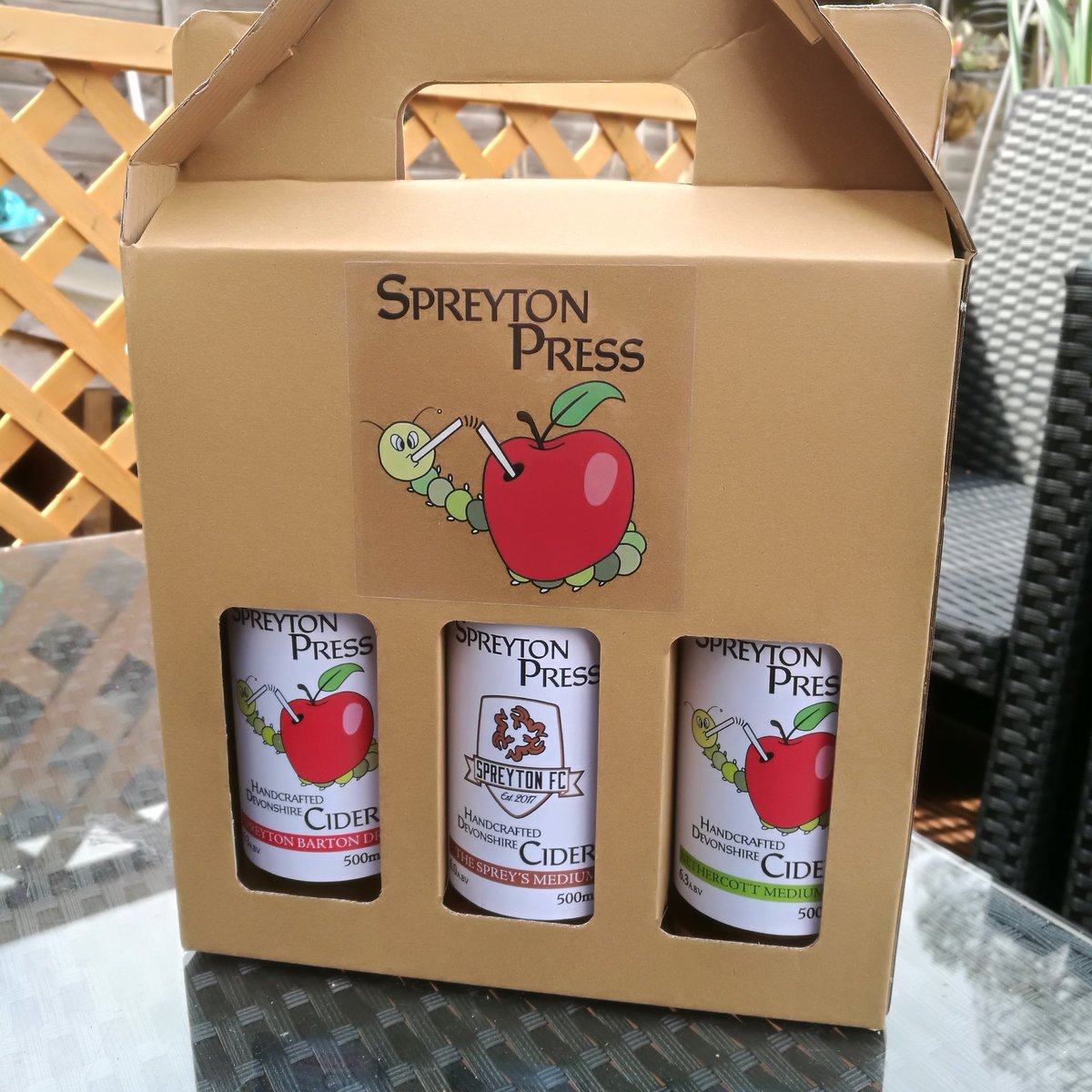 Tomorrow we'll be at our monthly farmers market <a href="/TivertonMarket/">Tiverton Market</a> come and get your supplies of #realcider and why not pick up some early Christmas gifts with our assorted gift box #itsnevertoearly #middevon #tiverton #cullompton