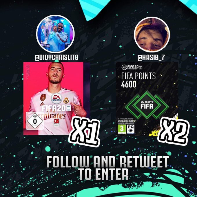🚨 GIVEAWAY ALERT 🚨
To redeem myself for my EA access fiasco😅. Here’s a giveaway for you guys to start the grind right💪🏾🔥.
All you have to do is Follow me and <a href="/Hasib_7/">Hasib 🇧🇦</a> and Retweet this tweet to enter. Good Luck 👍🏾