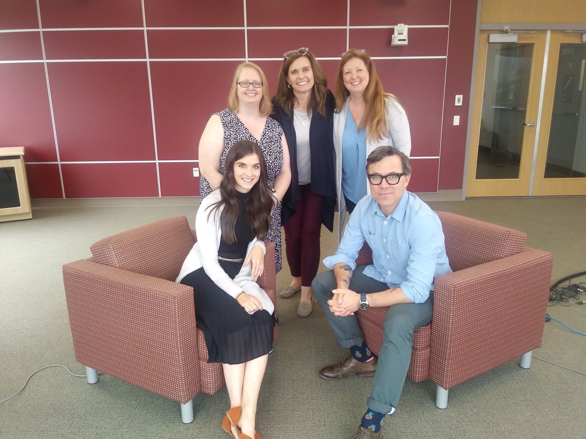 echoKTresearch's tweet photo. Excellent production team! Thank you ⁦@AbSPORU_KT⁩ ⁦@CaulfieldTim⁩ ⁦@arche4evidence⁩ - looking forward to sharing our work on health research with the public ! ⁦@UAlberta⁩ ⁦@UAlbertaNursing⁩ https://t.co/WkK3lOL7yv