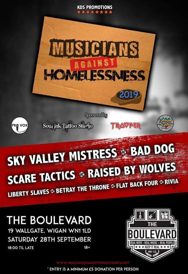 Saturday catch <a href="/OfficialBadDog/">Bad Dog Band</a> and <a href="/LibertySlavesUK/">Liberty Slaves Official</a> in action in Wigan  🥁🎸🎤🤘