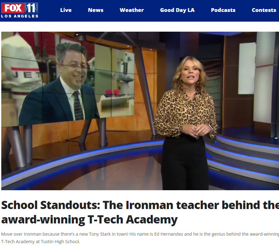Tustin High T-Tech tweet media