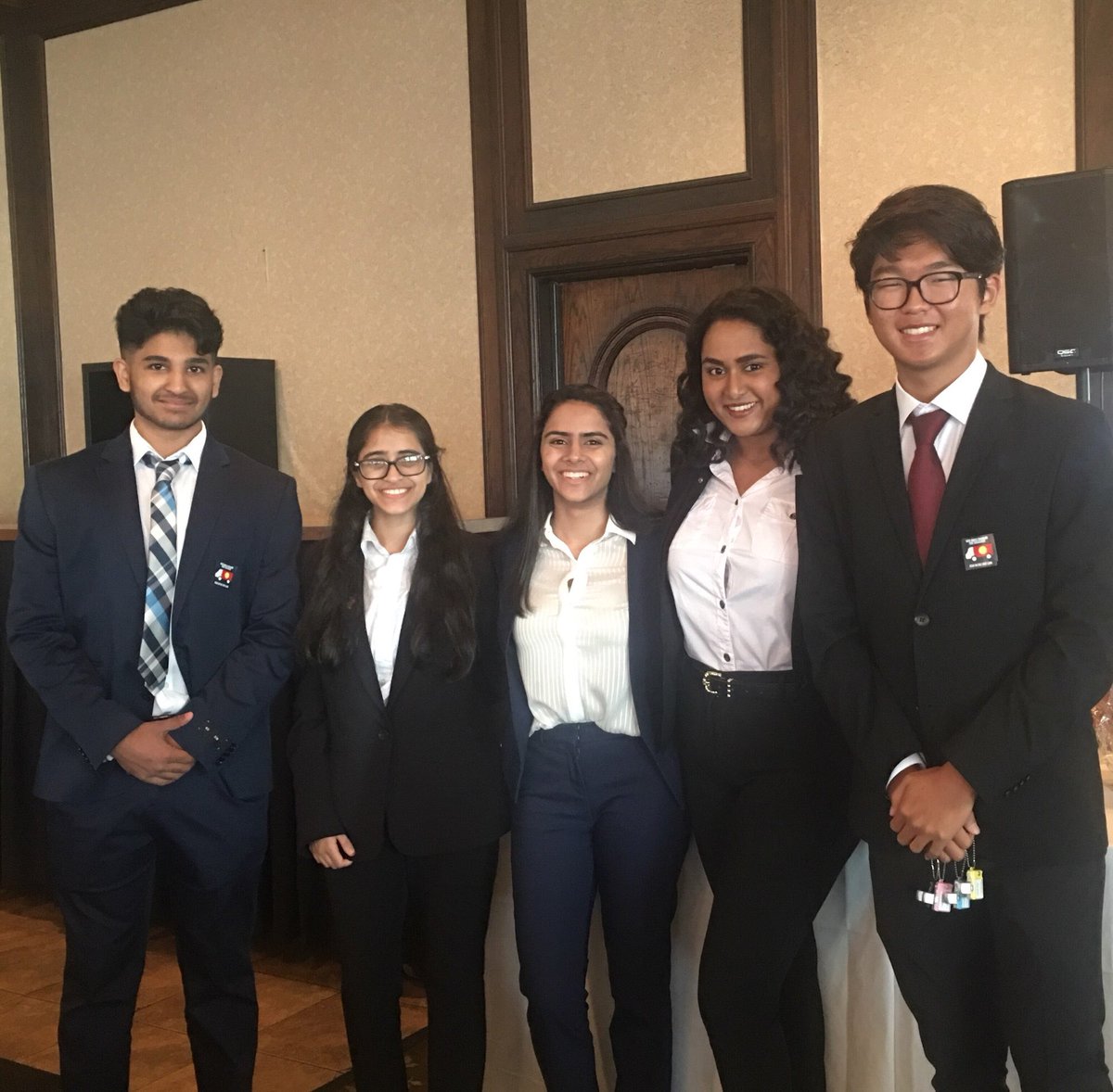 MiddletonSTEM's tweet photo. Congratulations to HOSA Regional officers; President Elect Chandrika Ganduri
Vice President Rhea Pitale
Treasure Mauli Bhogade
Historian Daniel Kim
Parliamentarian Amit Ashok. We R Middleton and WE BELIEVE! ⁦@Jeff_Eakins⁩ ⁦⁦@HillsboroughSch ⁦@TampaBaySTEM⁩ https://t.co/ivMmyt7RrH