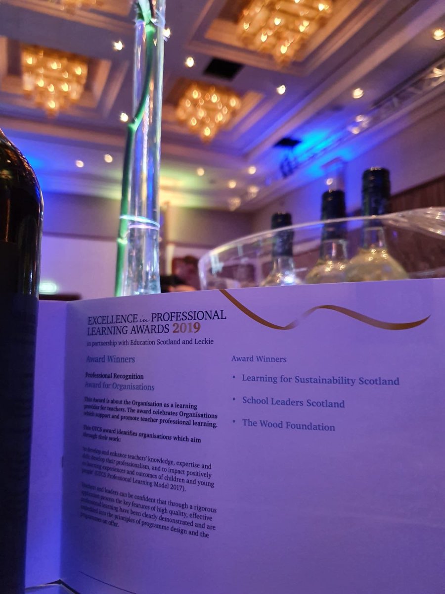 TWF_Scotland's tweet photo. Our @ypi_scotland National Coordinator @LynseyBrosnan and our Learning & Evaluation Manager @MelanieLiddell at tonight’s @gtcs #gtcspl awards to receive our Professional Learning accreditation. #YPI #RAiSEScot #globallearningpartnerships @GLP_Scotland https://t.co/PtVUylXdX1