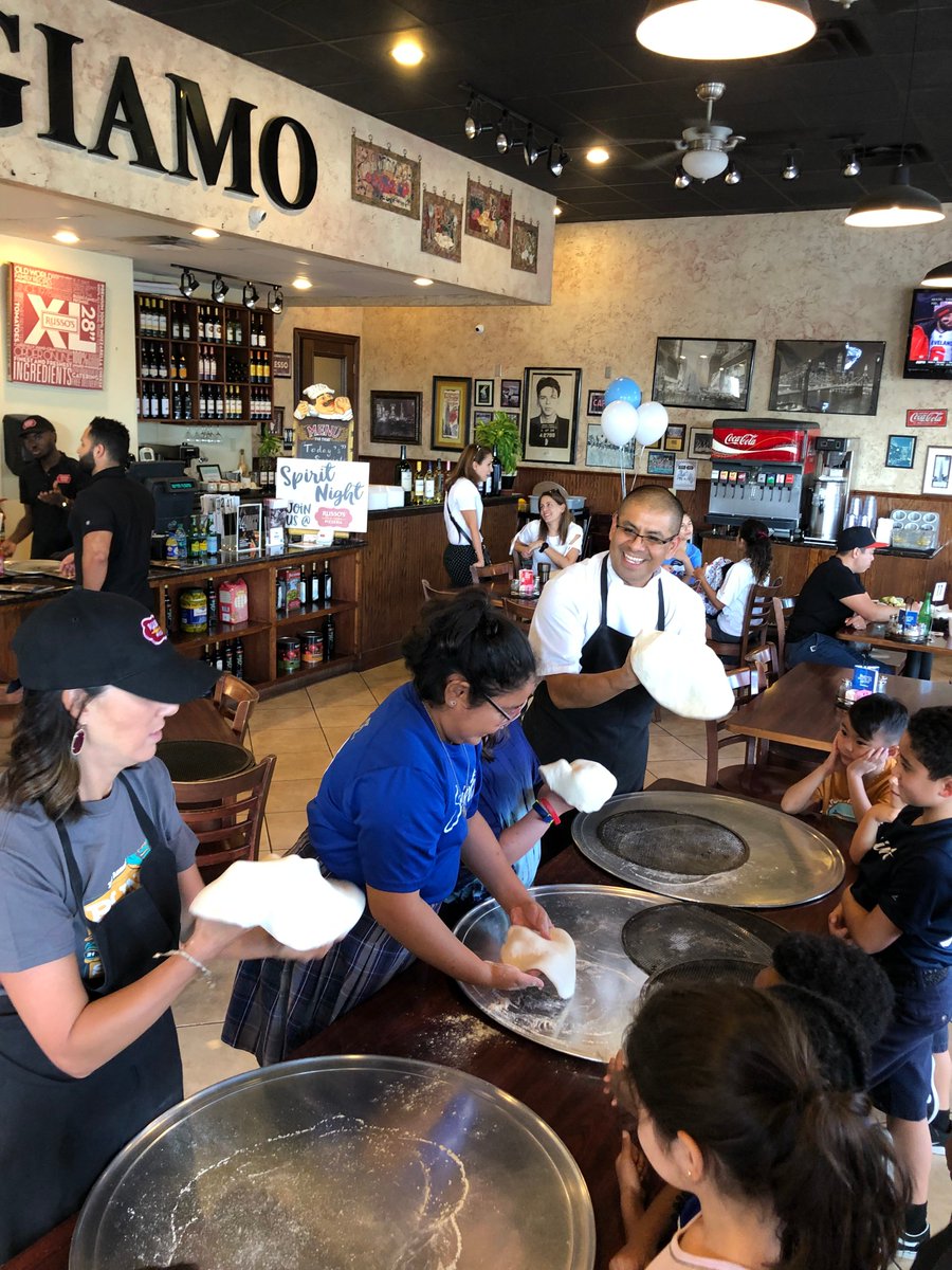 StJPII_Houston's tweet photo. Thank you Russo's New York Pizzeria at Briar Forest and Eldridge for another successful Spirit Night with Chef Bogard! Our students truly had a great time what a successful PTO Spirit Night!

#StJPII #StJPIICommunityPartners #StJP2PTO #SpiritNight #Russos #Houston #Katy https://t.co/62OPX0jaw9