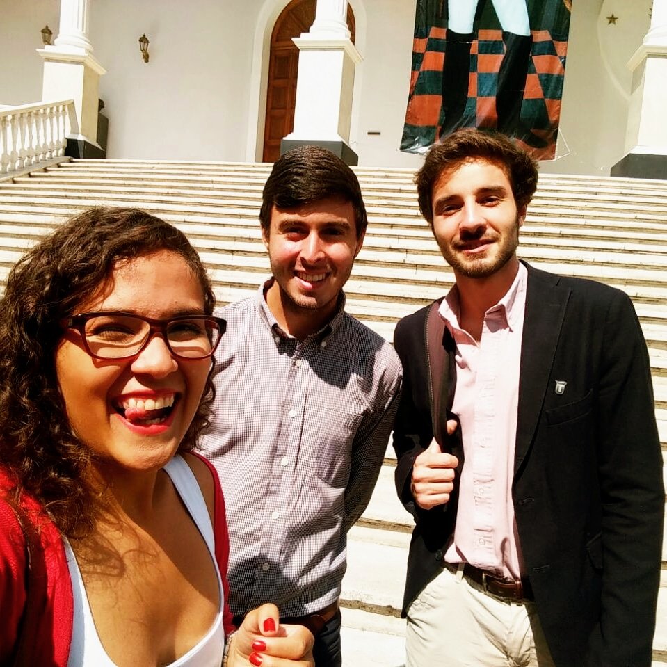 FFrenkelS's tweet photo. #TBT En la @AsambleaVE 🇻🇪 con @titoalvess y @aneleymar https://t.co/Ai8x3S1fjg