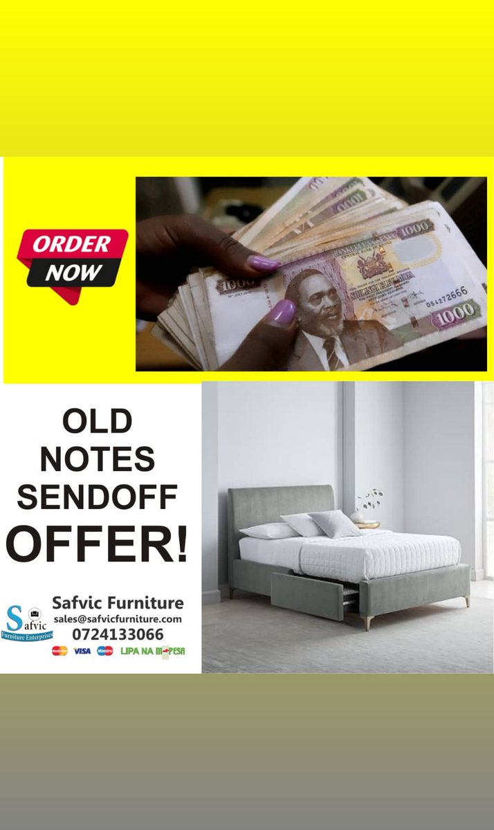 safvicfurniture's tweet photo. #chiwawa #WeAreHOT #NickiMinaj #Guendouzi #Murgo #mariga #KhaliCartel3 #wizkid #BeyT #MyEquityBankStory https://t.co/woPVMc7reF