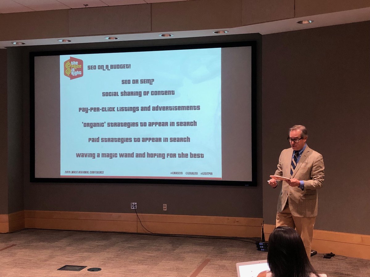 CDominicaMcG's tweet photo. Game show SEO. LISI made learning about SEO fun. #lmase19 https://t.co/EkJxJfOvhd
