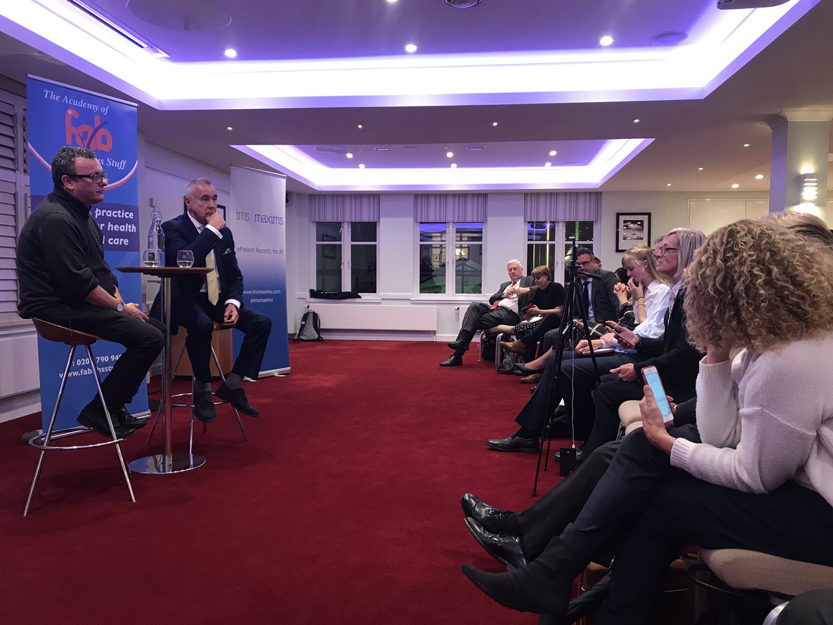 “The issue is not innovation, its adoption.” Well said <a href="/matthewsgould/">Matthew Gould</a> - let’s get eRedbook rolled out 💪💪<a href="/FabNHSStuff/">AcademyOfFabStuff</a>