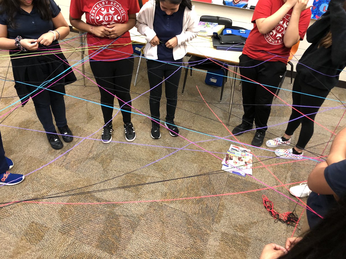 D87Lab's tweet photo. Building a web of connections with New Student Group members and Ambassadors by playing This or That. #d87cares https://t.co/5CQf94FTKl