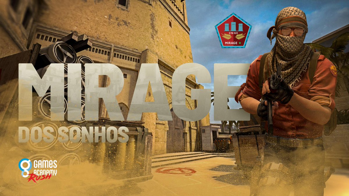 Mirage é aquele mapa que você tem que saber, pra ser a carta na manga nos competitivos. Mas, você realmente sabe tudo do mapa? As posições, granadas e tudo mais?

Não perca o RUSH Starter Pack e venha ser um jogador profissional: bit.ly/2IcOr5t