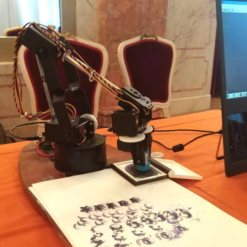 JuicymoEN's tweet photo. On our booth at @webexpo we had a robotic manipulator aka Ručička, 💪 which you could try to hack! If you didn’t catch us there or if you just couldn’t arrive, you can try to hack your robotic manipulator with our codelab.
👉 https://t.co/CyjQUCcjX8

#webexpo https://t.co/XqbOuKHFTI