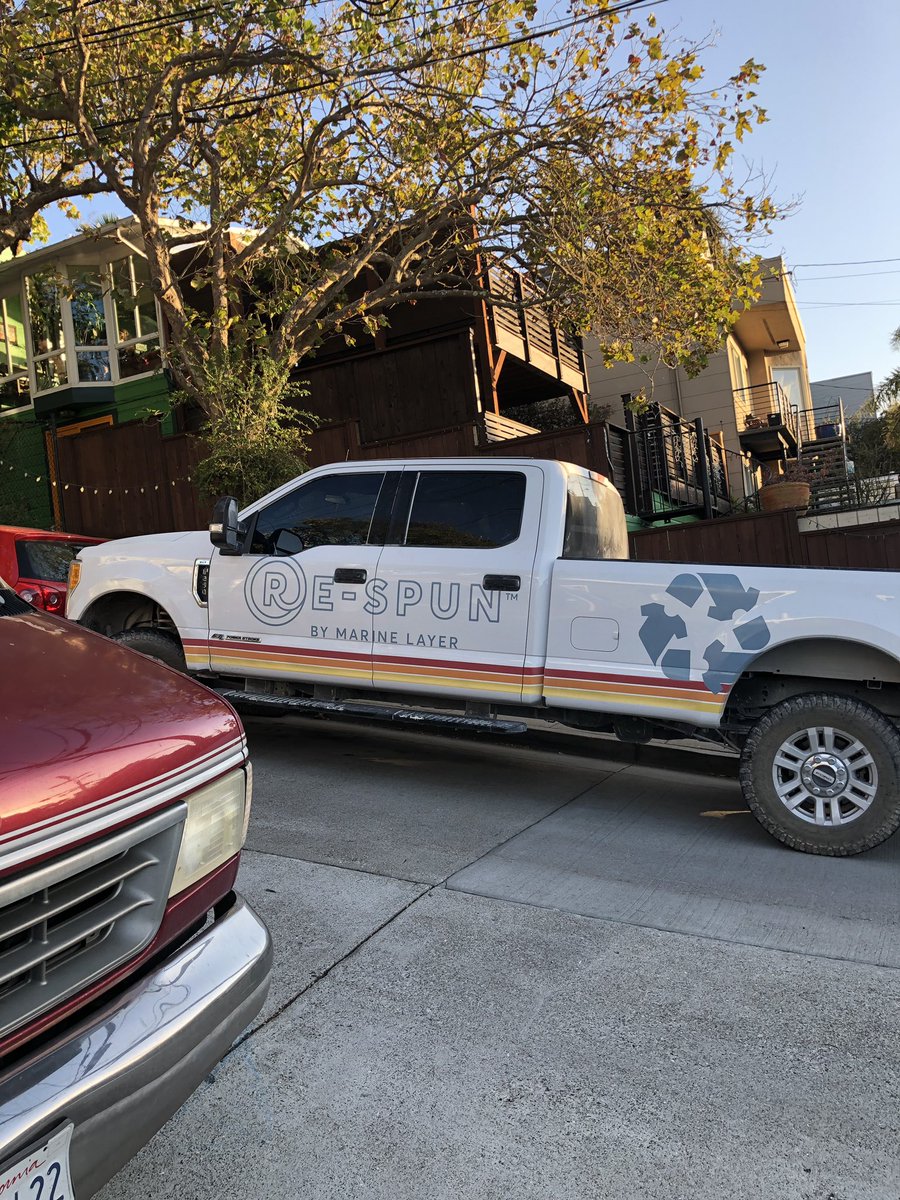 kittykatz95's tweet photo. Yo @Marinelayer what’s this truck doing outside my house?? https://t.co/MFu2goxMSg