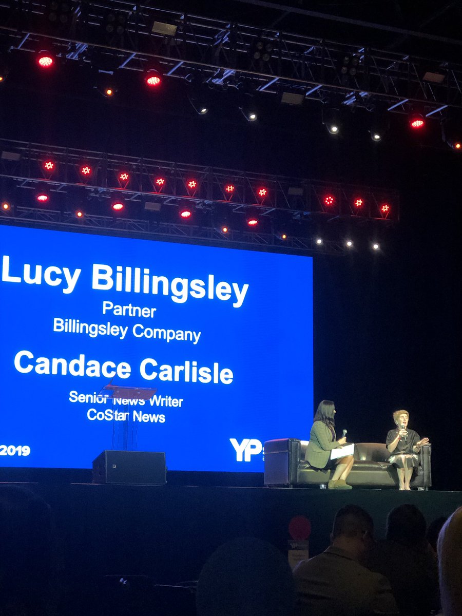 Allie_Heidi's tweet photo. Before lunch, enjoyed @CandaceCarlisle speaking with Lucy Billingsley at the @BillingsleyCo about your authentic self. Her comment about the importance of civil work and how your time is the most valued asset in serving the community. @DRC #YPSummit2019 @sunwestpr https://t.co/1nJwj7CAyS