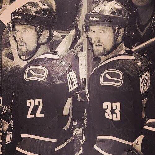 Wishing a Happy Birthday to both Daniel and Henrik Sedin.  