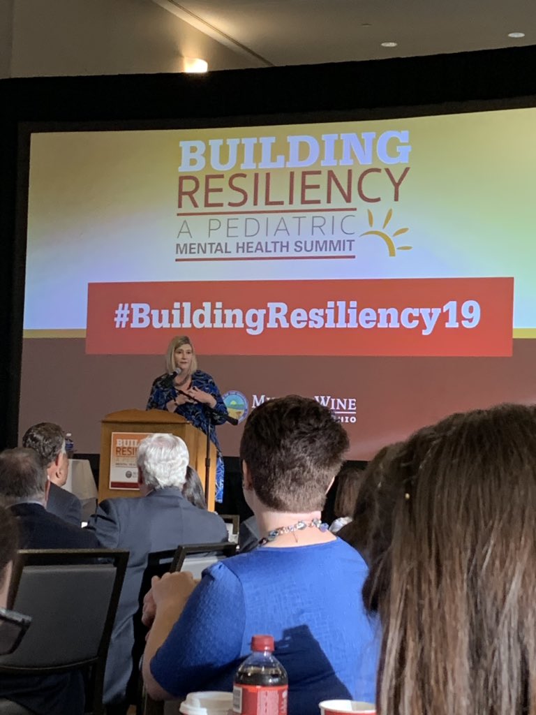 kimrupert's tweet photo. I had the privilege of attending the @GovMikeDeWine’s Ped. #Resiliency Mental Health Summit at today.  Surrounded by educators, providers, counselors &amp; first responders - all there on behalf of kids...I could only think, “I’ve found my people!” #BuildingResiliency19 https://t.co/uVbYtxogPn