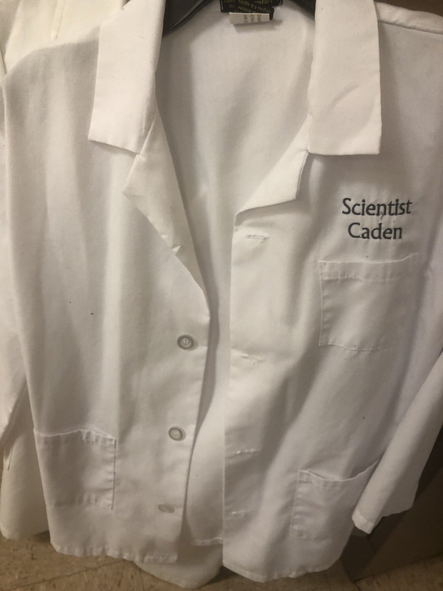 CollinsNBCT's tweet photo. I can’t wait to see 45 Scientists in their lab coats, grades 3rd-8th! Thanks to Dr. West and Dr. Porter for leading this amazing opportunity for our STEM members! Just imagine what could happen for these students if they experience a White Coat Ceremony every year! #nbctstrong https://t.co/JtQkpmtTvC