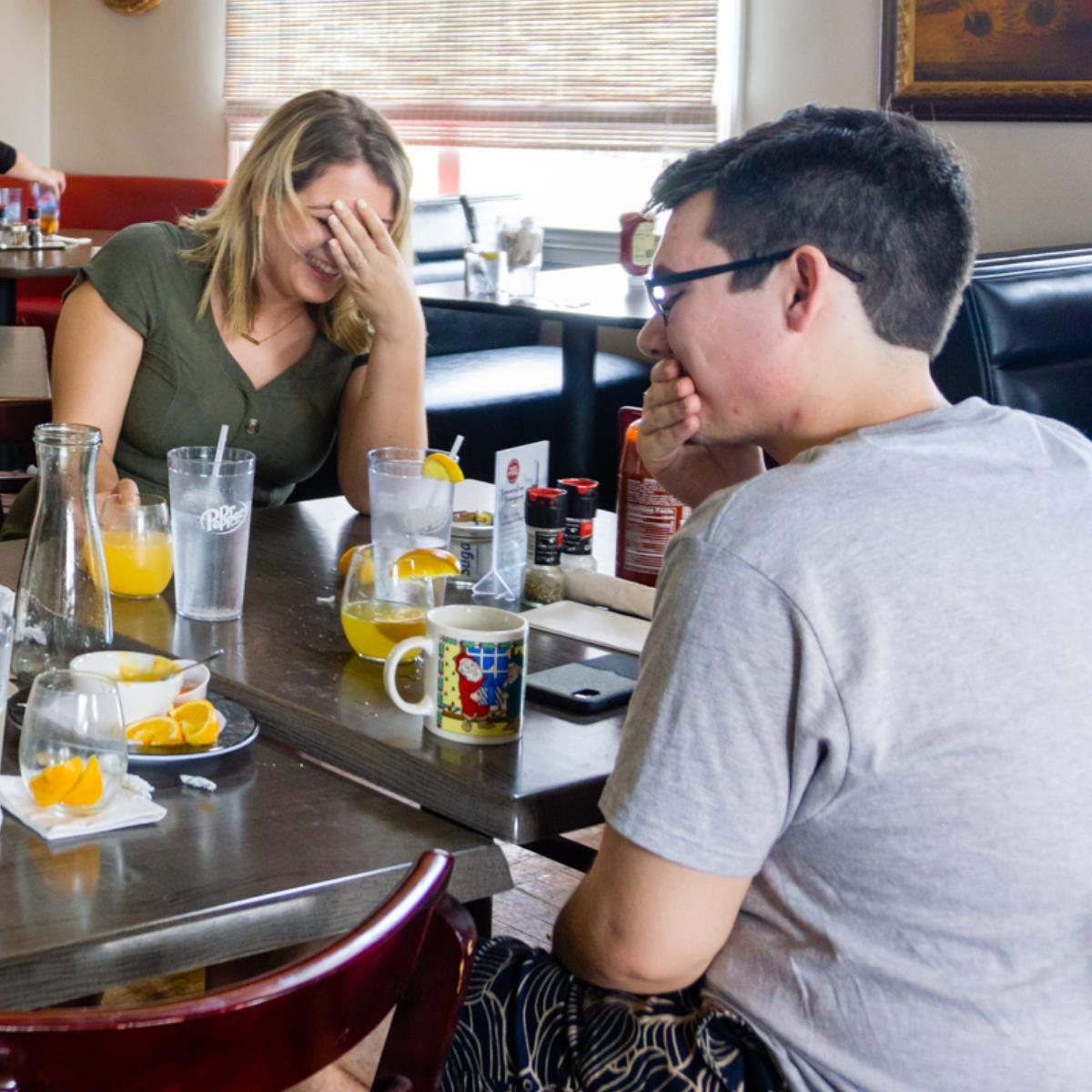 We're dishing out smiles, one plate at a time.