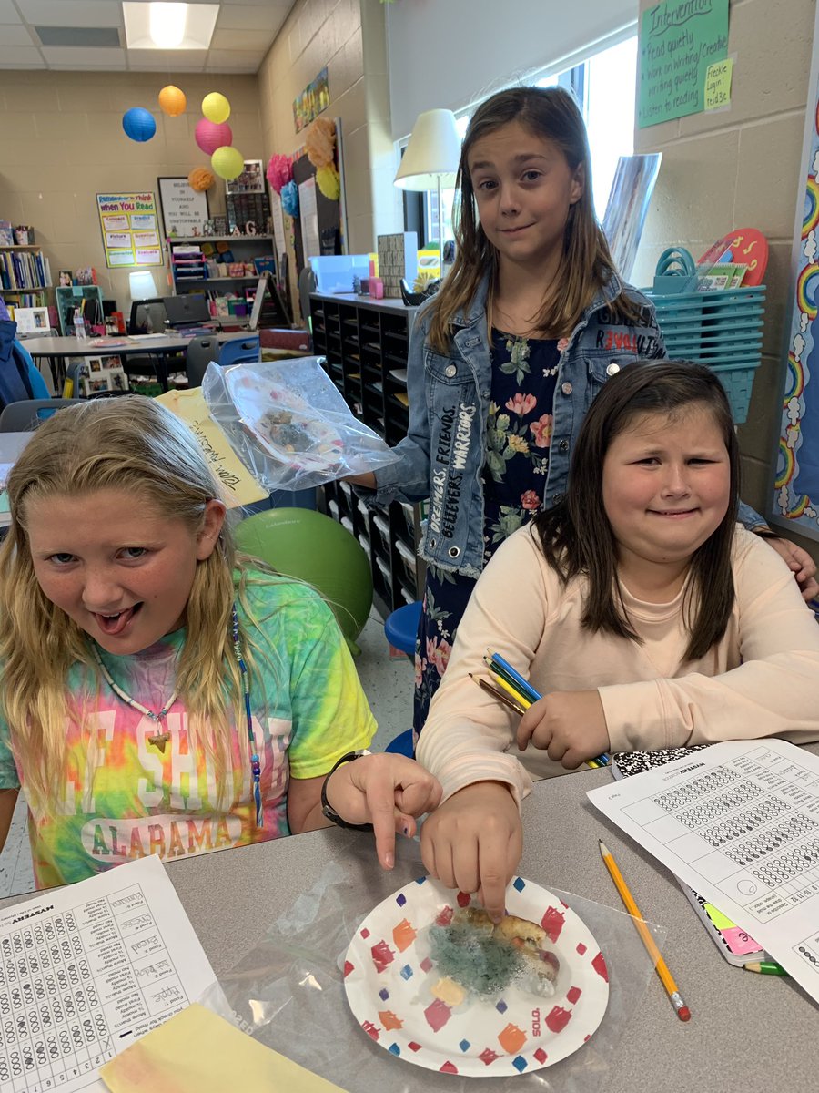 MrsReidBEU's tweet photo. Moldy Food Investigation! We treated food w/ different variables to see what affected the rate of mold growth. We found today that cold temps are the best to keep the mold away! Results were super gross! @BeulahRalphElem #science101 https://t.co/bzuWYlkBHd