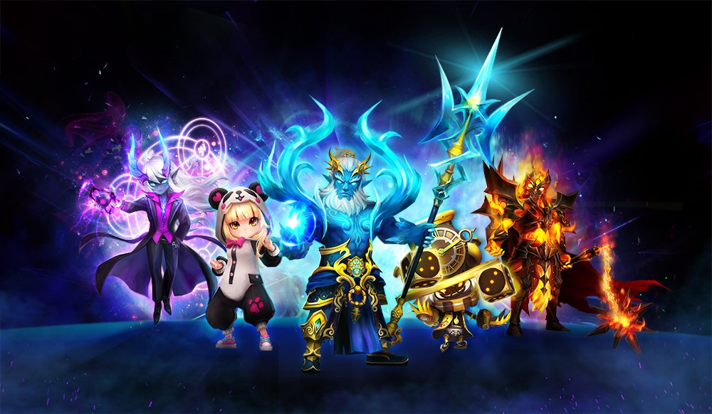 New #SummonersWar transmogs are coming soon!Do you like the Sea Emperor, Ku...