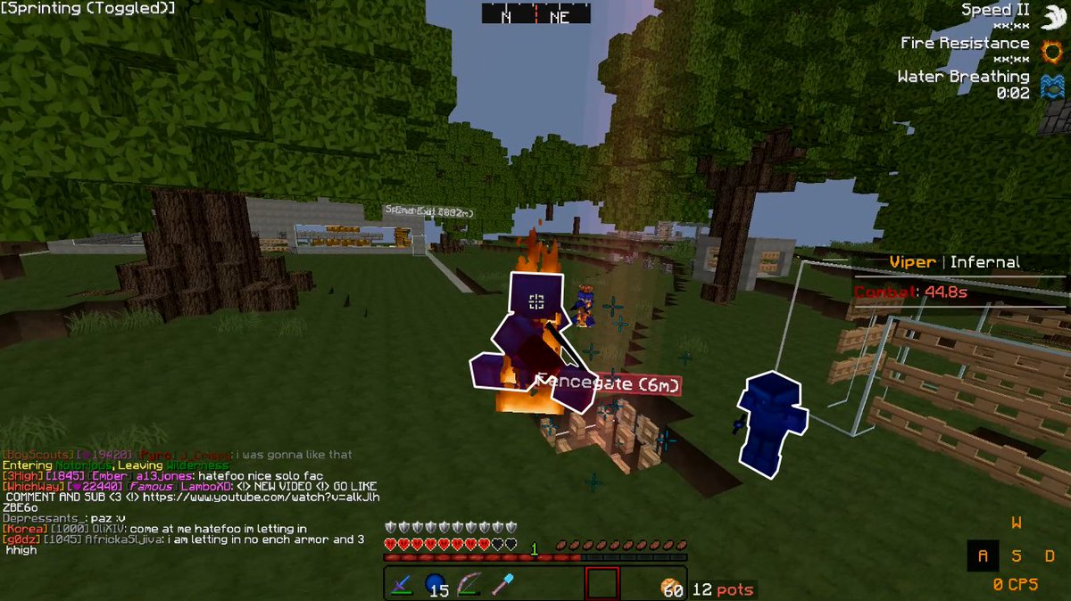 1 HEART SOTW TRAPPING CLUTCH + OP FENCEGATE TRAP (Minecraft HCF): youtu.be/VRFeN5srauk